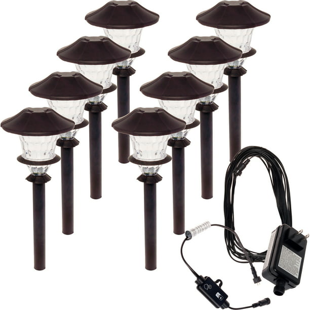 Paradise GL33869 Low Voltage LED 0.75W Path Light 2 Pack Oil Rubbed Bronze 